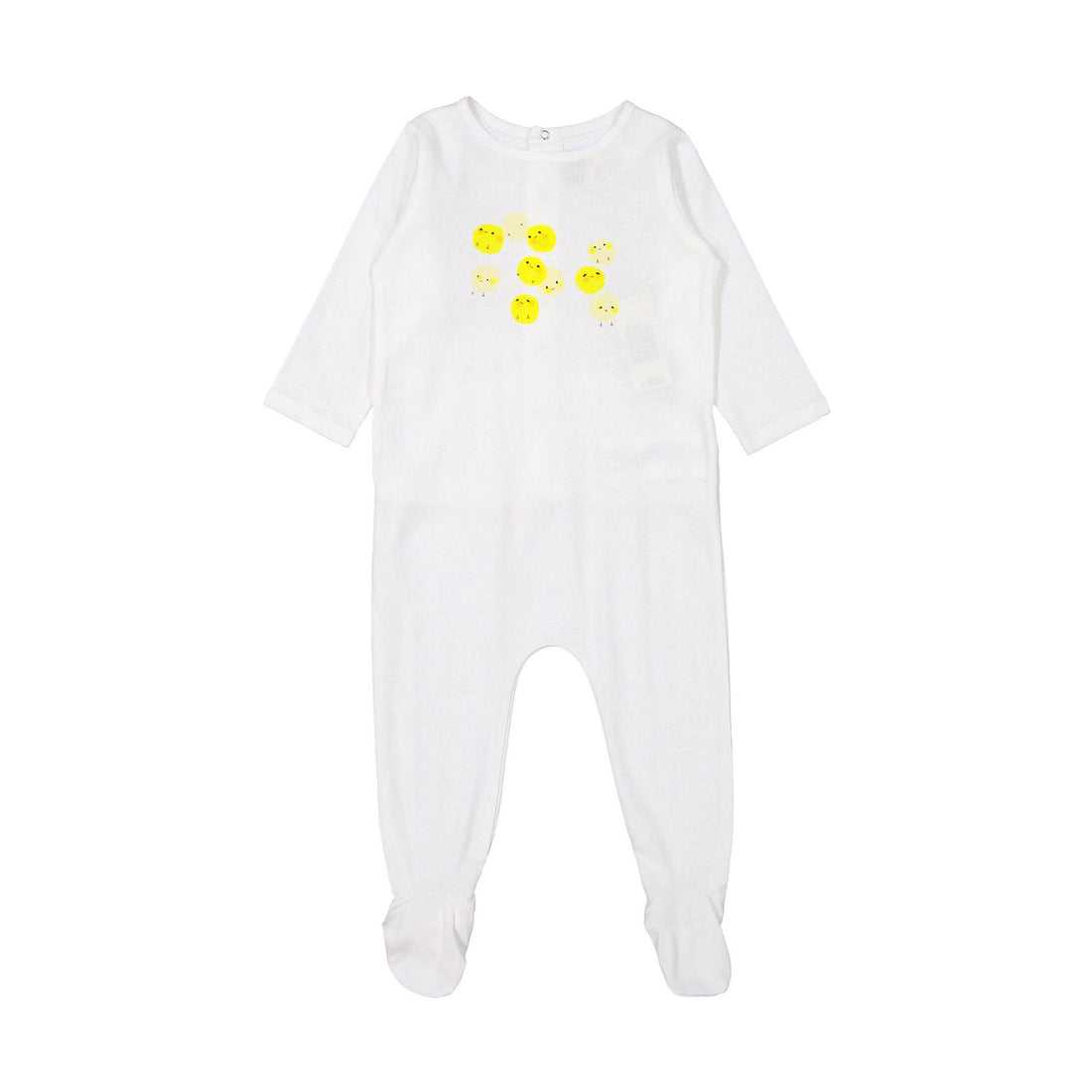Bonton White Mini Chickie Footie