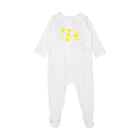 Bonton White Mini Chickie Footie
