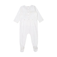 Bonton White Mini Chickie Footie