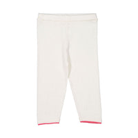 Bonton White Knit Honey Baby Set