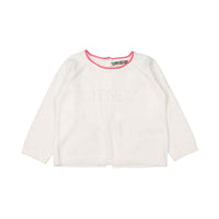 Bonton White Knit Honey Baby Set