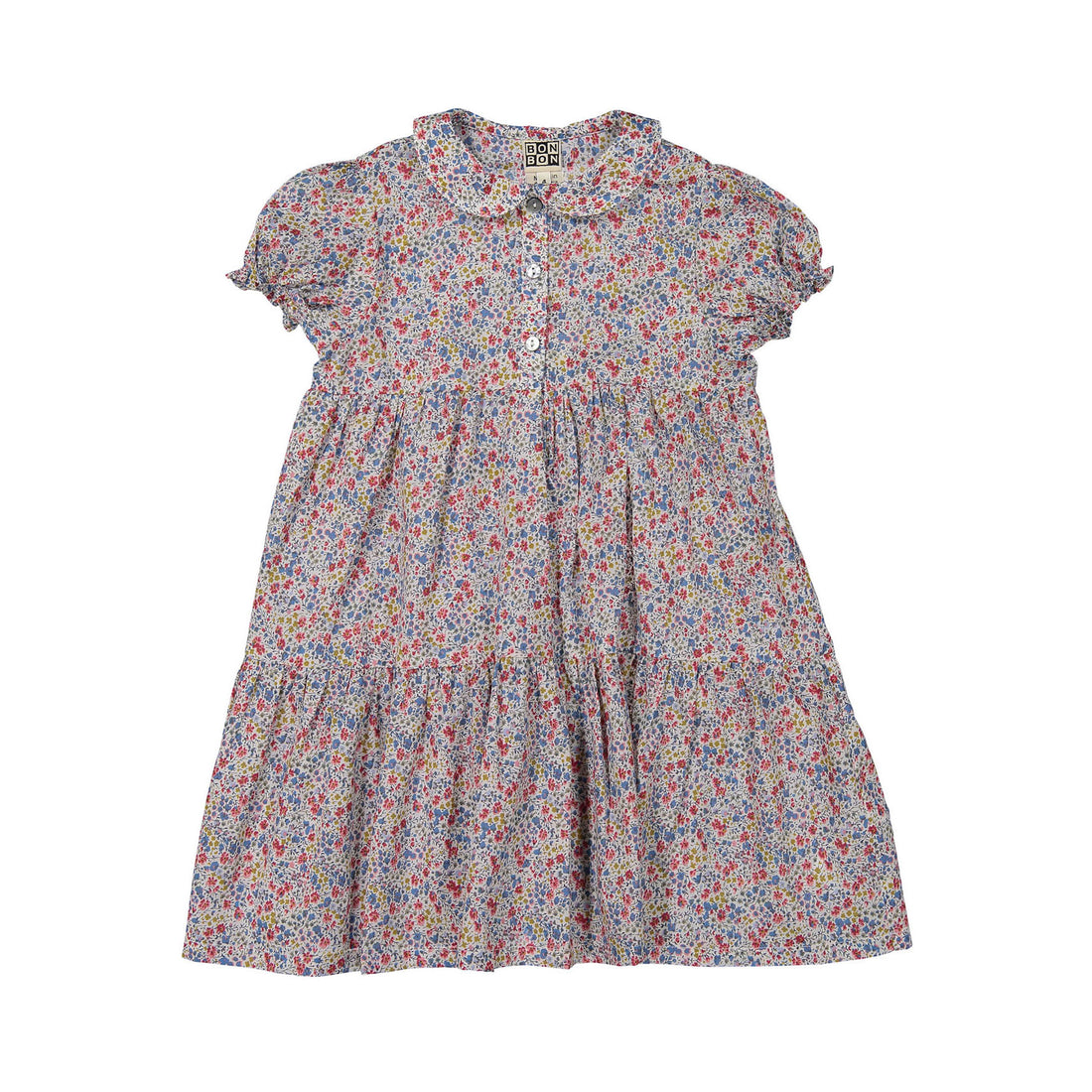 Bonton Blue Floral Amour Dress