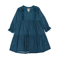 Bonton Teal Agathe Dress