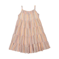 Bonton Rose Stripe Calypso Dress