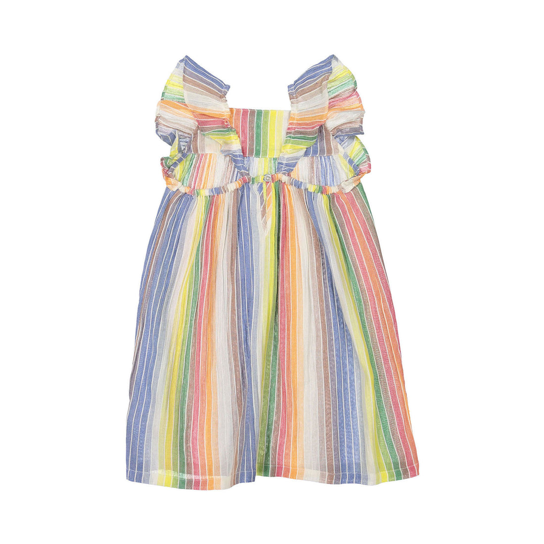 Bonton Rainbow Stripe Lambadar Dress
