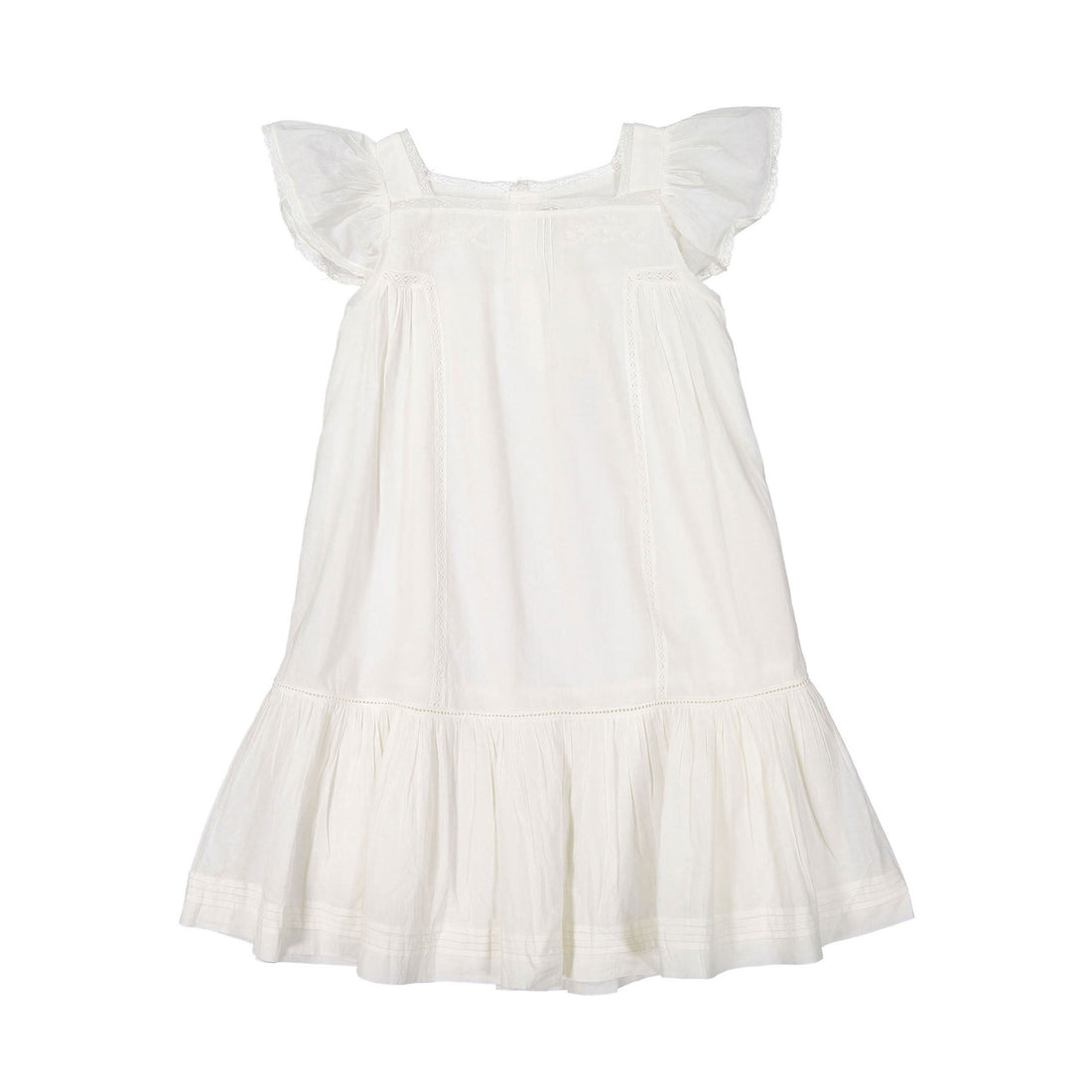 Bonton White Albertine Dress