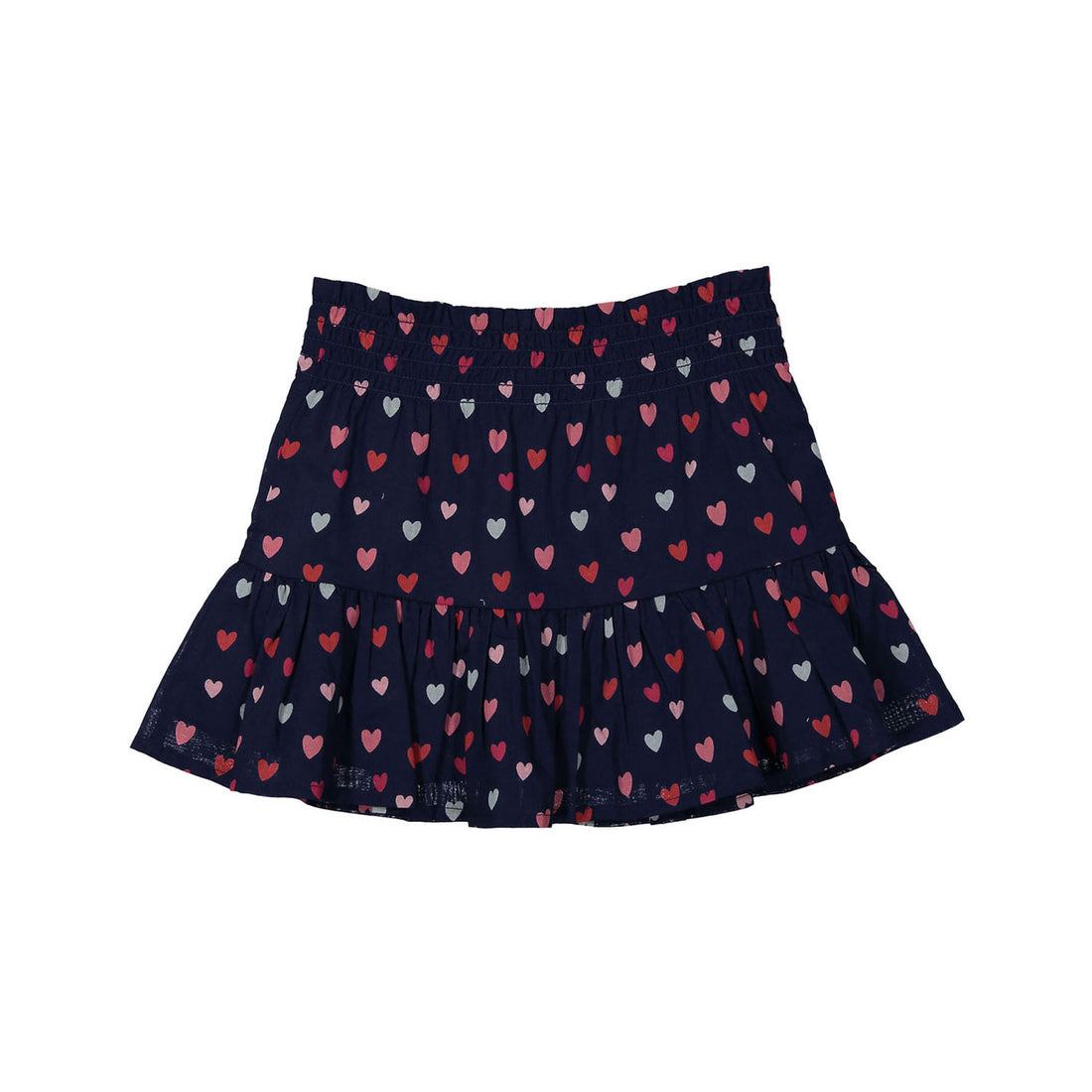 Bonton Marine Heart Print Acacia Skirt