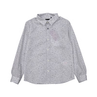 IKKS White Mini Floral Shirt