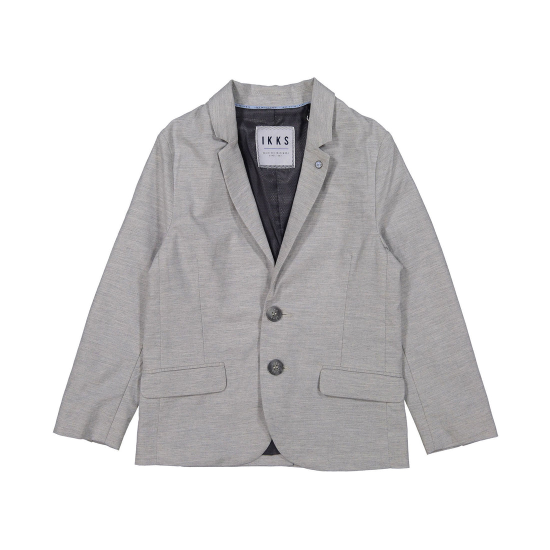 IKKS Grey Melange Suit Jacket