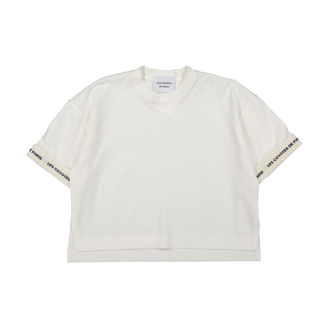 Les Coyotes de Paris Cream Logo Evelyn Tee