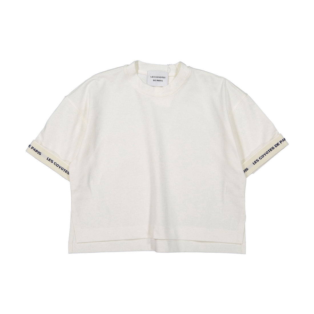 Les Coyotes de Paris Cream Logo Evelyn Tee