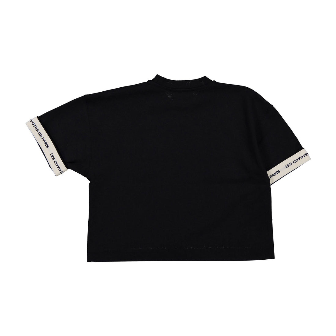 Les Coyotes de Paris Black Logo Evelyn Tee