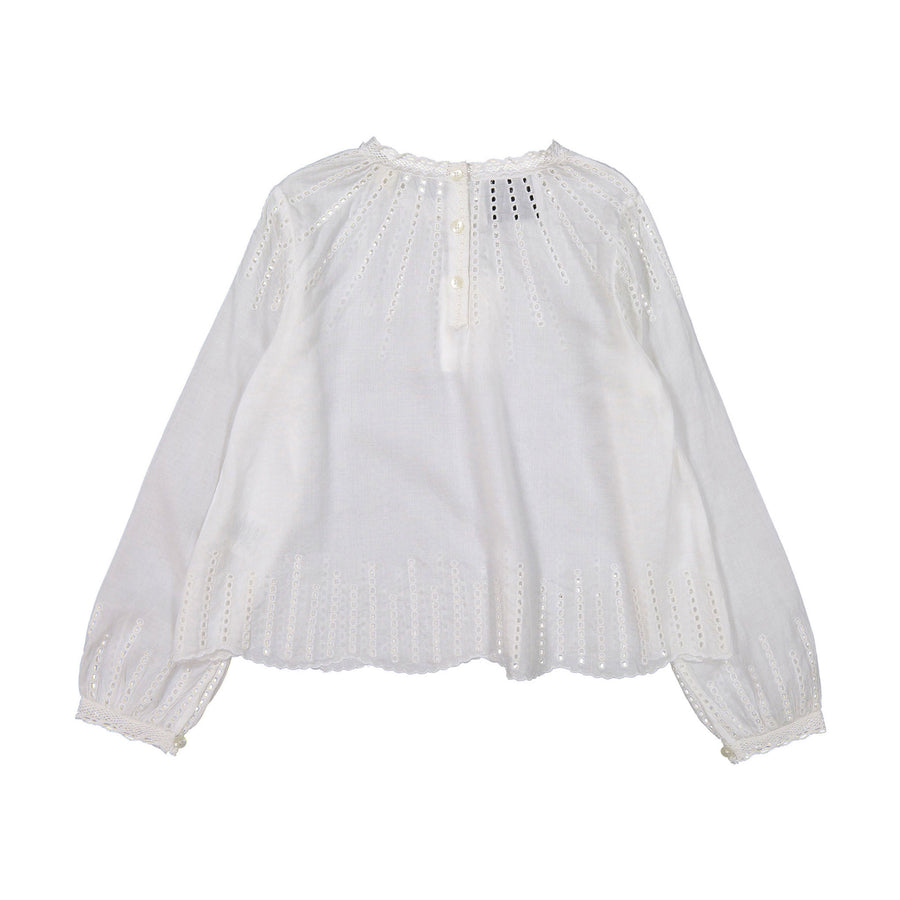 Les Coyotes de Paris Cream Boyd Blouse