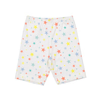 Petit Bateau White Multi Stars Pajamas