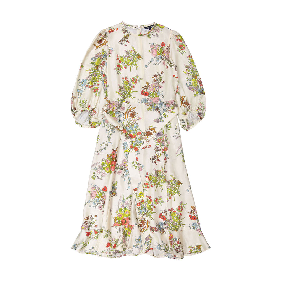Soeur Ecru Floral Goa Dress – Ladida