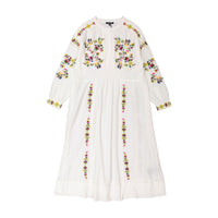 Soeur Ecru Embroidered Irina Dress