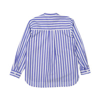 Maan Blue Stripe Pinks Blouse
