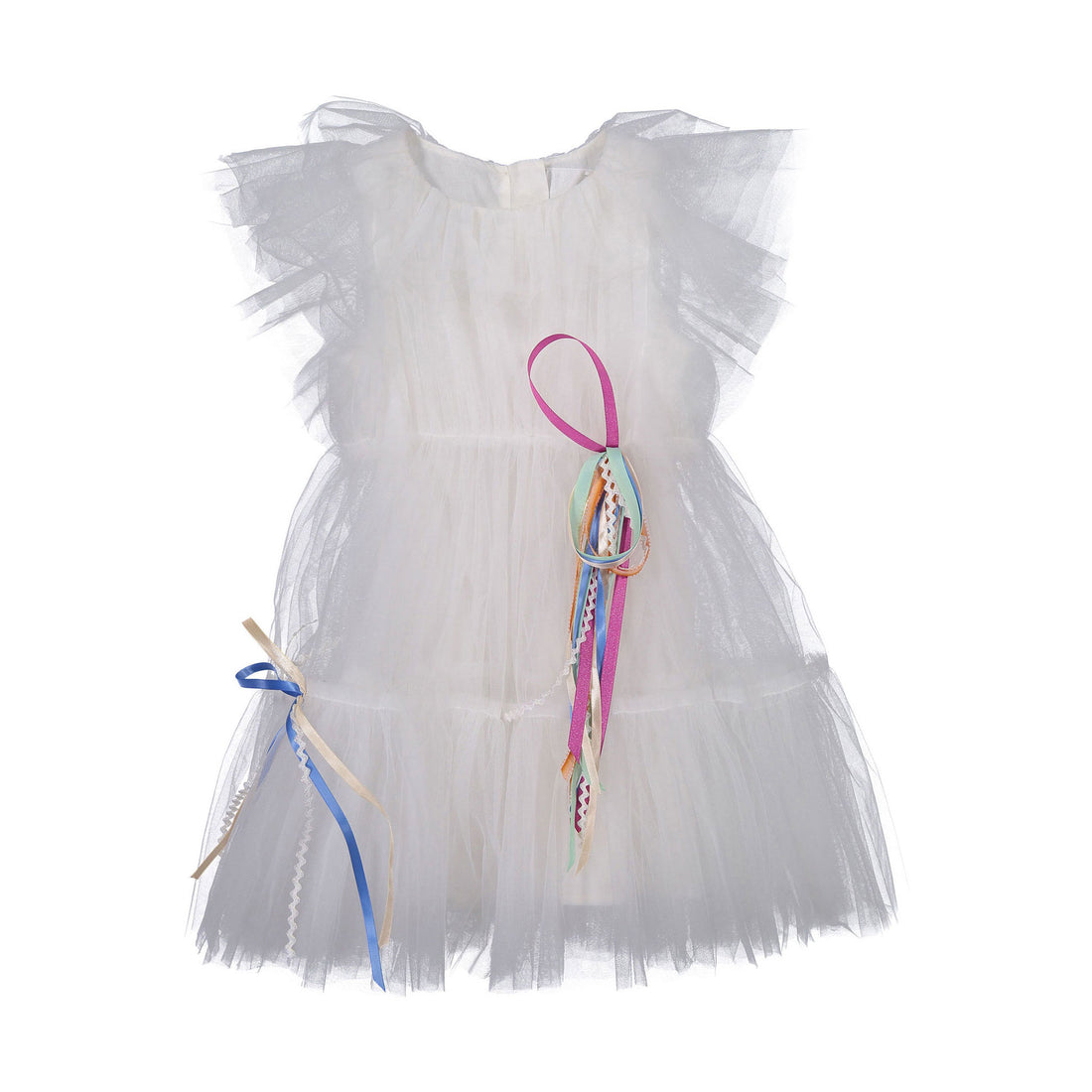 Nellystella Bright White Anastasia Dress