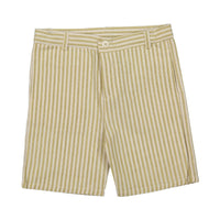 Keti Keta Yellow Stripe Leo Dress Shorts