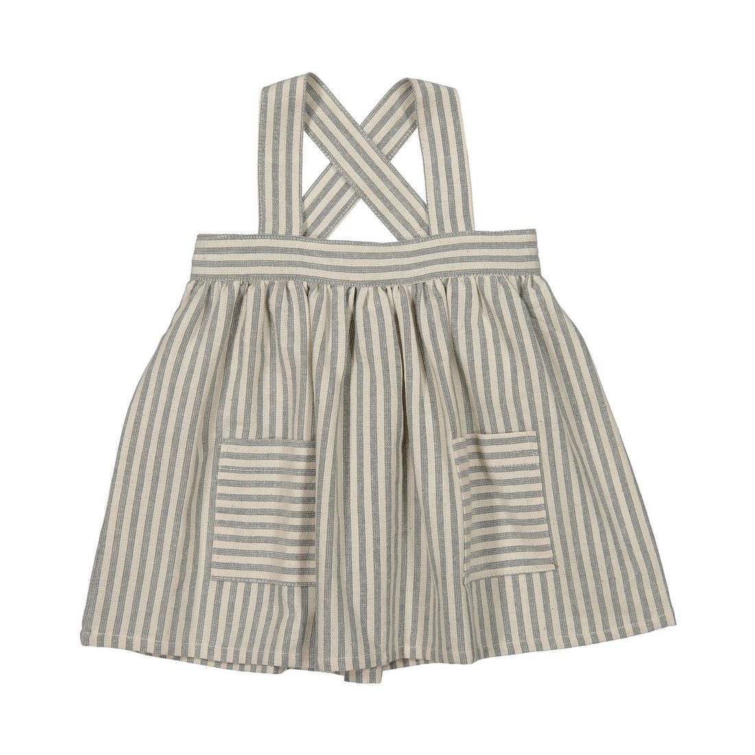Keti Keta Deep Indigo Stripes Ida Baby Dress