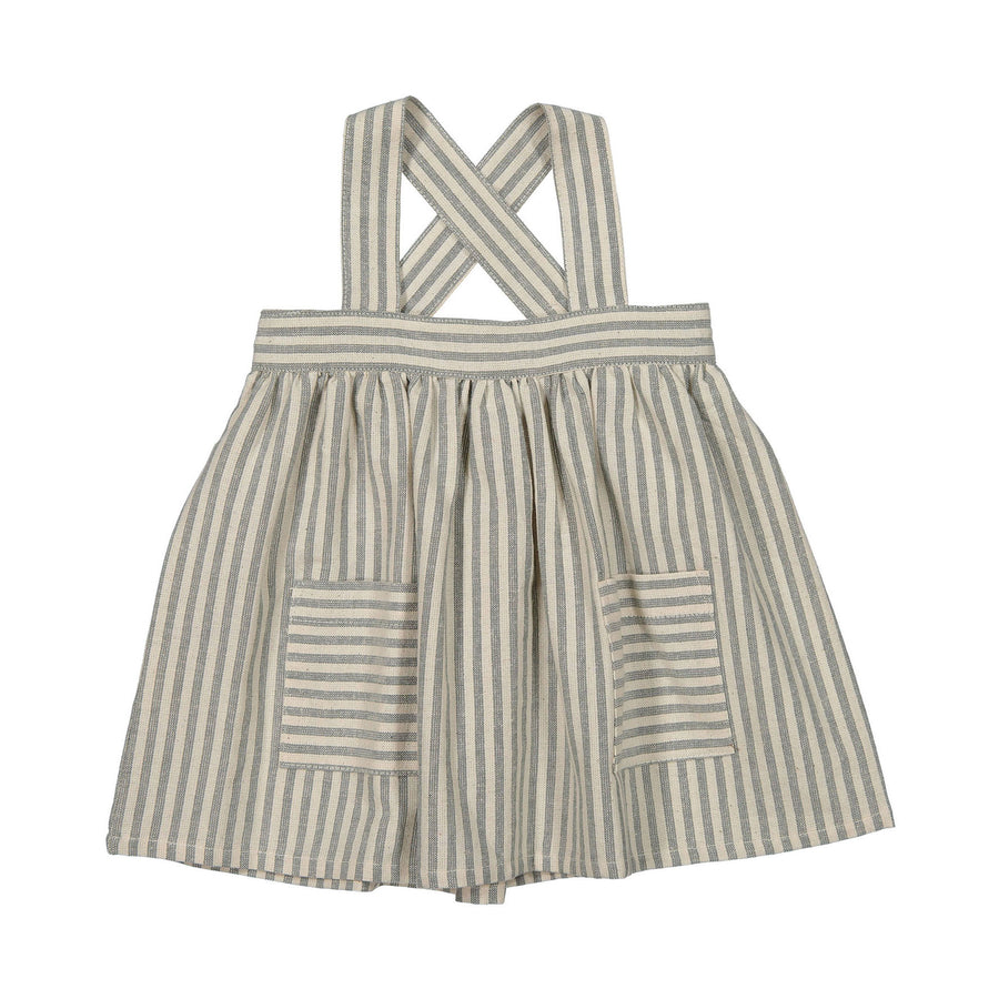 Keti Keta Deep Indigo Stripes Ida Baby Dress