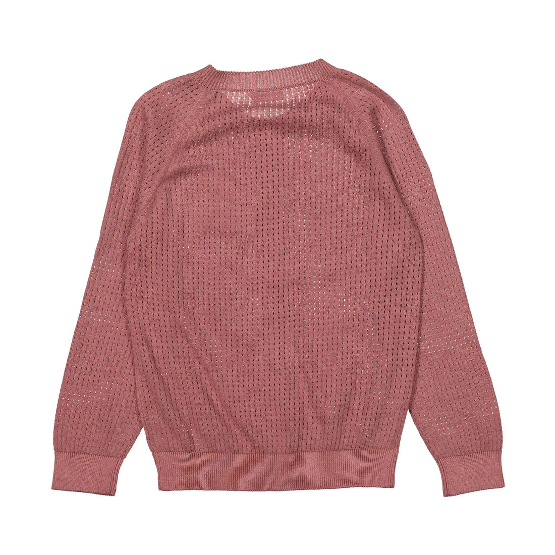 Keti Keta Pink Openwork Cardigan
