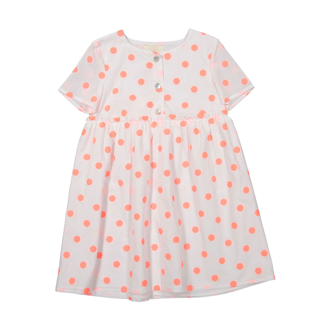 Max and Lola Neon Dot Dipois Dress