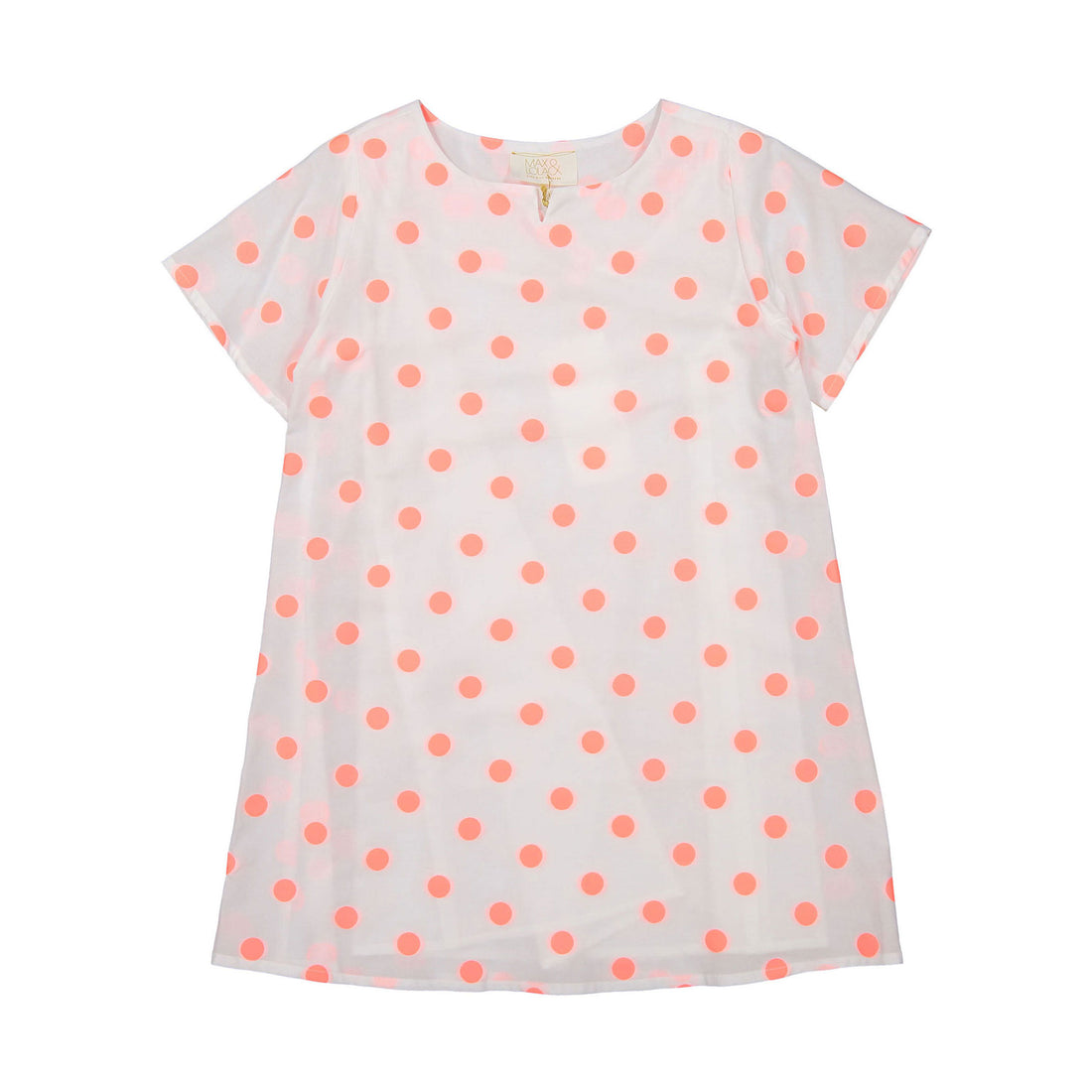 Max and Lola Neon Dot Dipmi Shift Dress