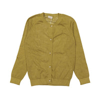 Keti Keta Yellow Openwork Baby Cardigan
