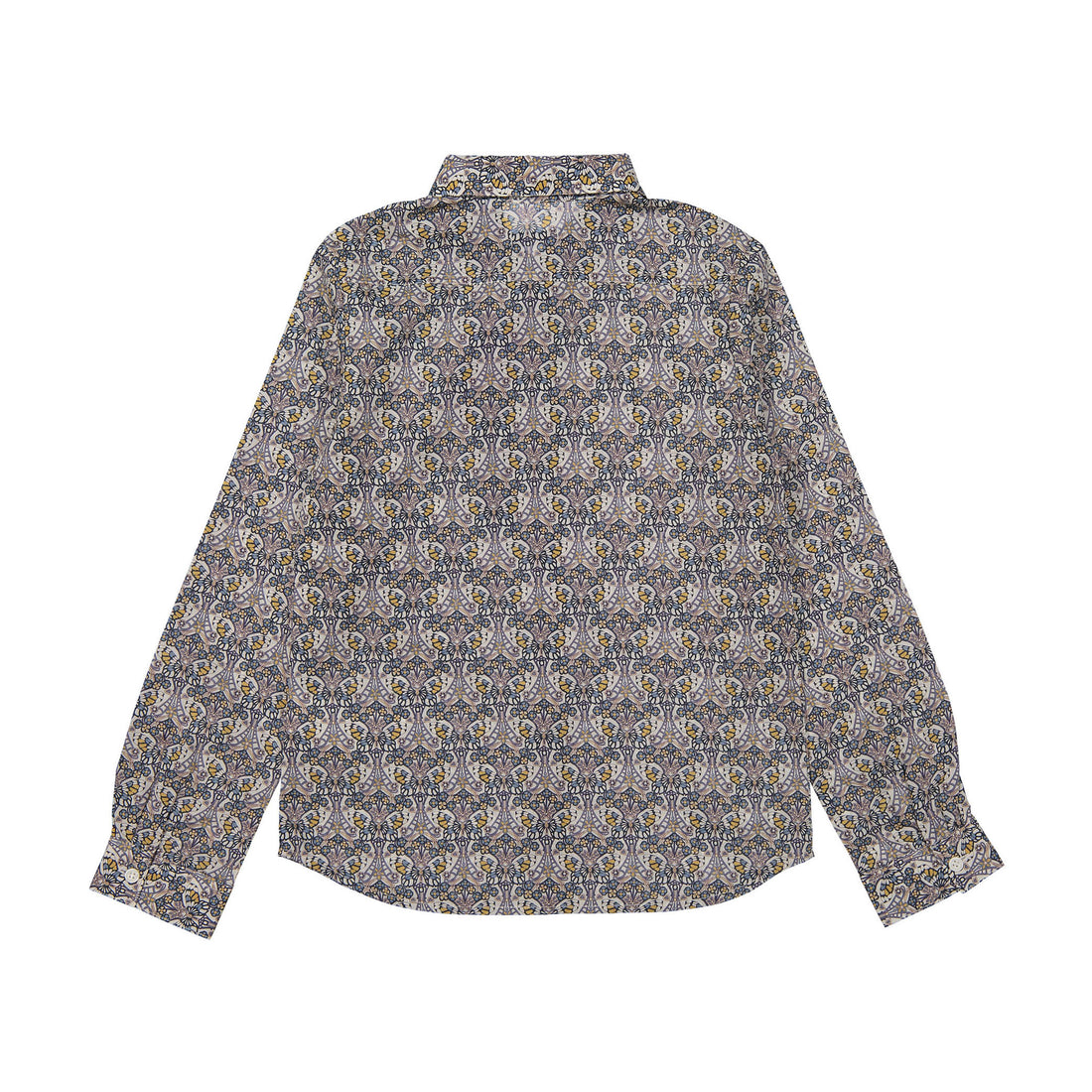 IKKS Brown Floral Shirt