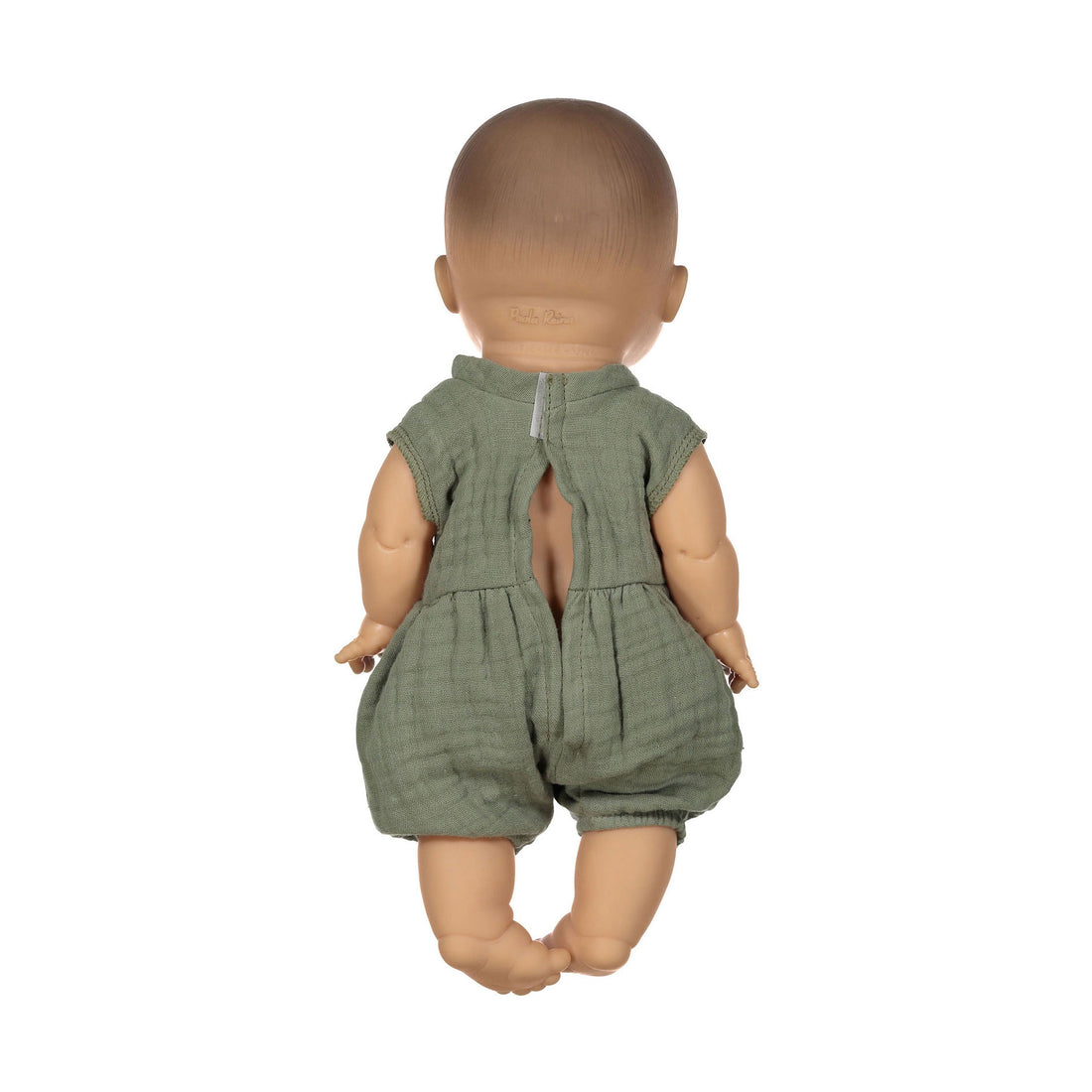 MiniKane Olive Double Gauze Noa Romper