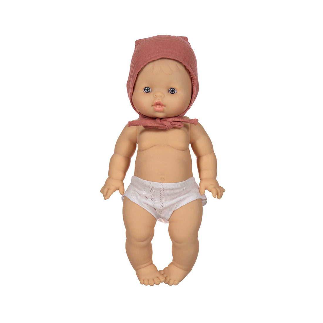 MiniKane Marsala Double Gauze Bonnet