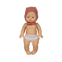 MiniKane Marsala Double Gauze Bonnet