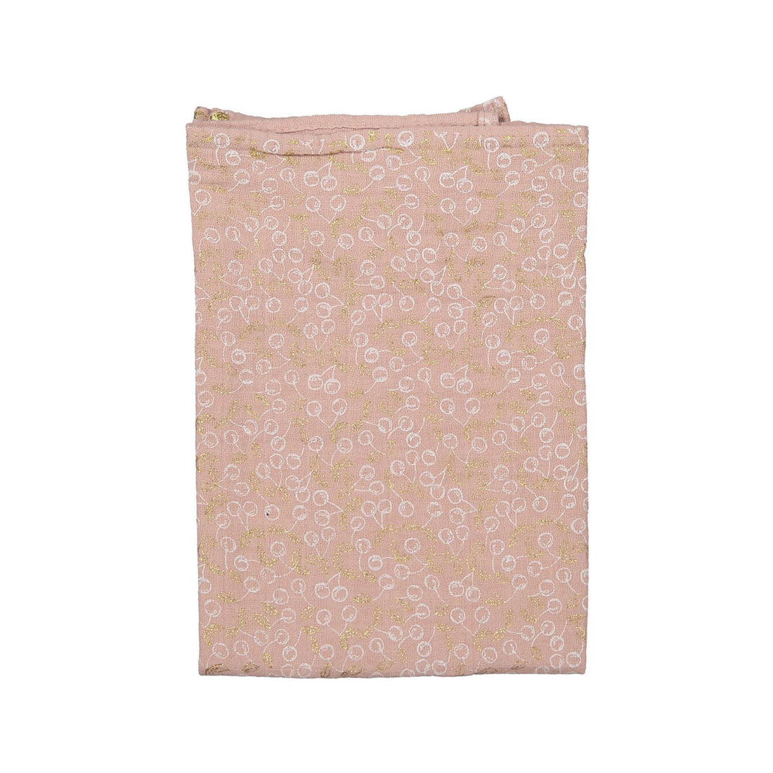 Bonpoint Rose Cherry Sketch Diaper Cloth