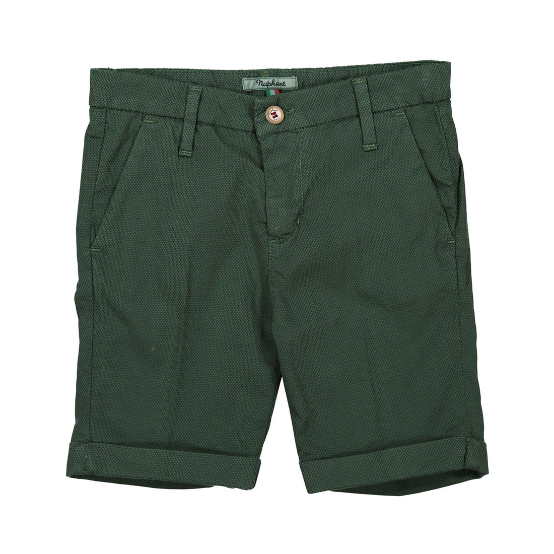 Nupkeet Green Bermuda Shorts