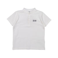 Bonpoint White Classic Polo