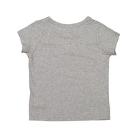 Bonpoint Grey Melange Logo Tee