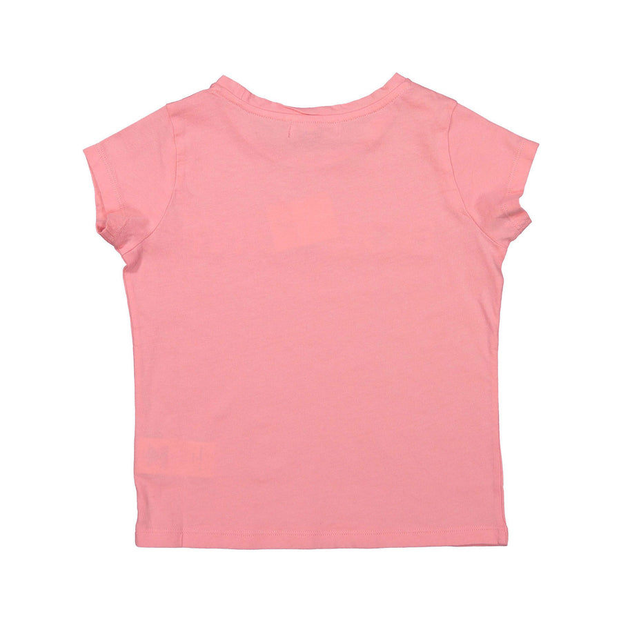 Bonpoint Candy Pink Logo Tee