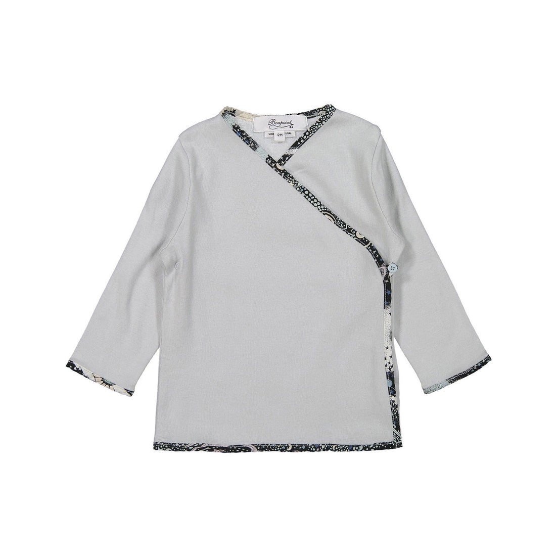 Bonpoint Blue Solar Print Kimono Set