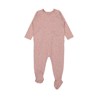 Bonpoint Rose Cherry Sketch Footie