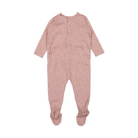 Bonpoint Rose Cherry Sketch Footie