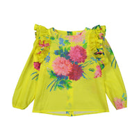 Morley Yellow Floral Lara Blouse
