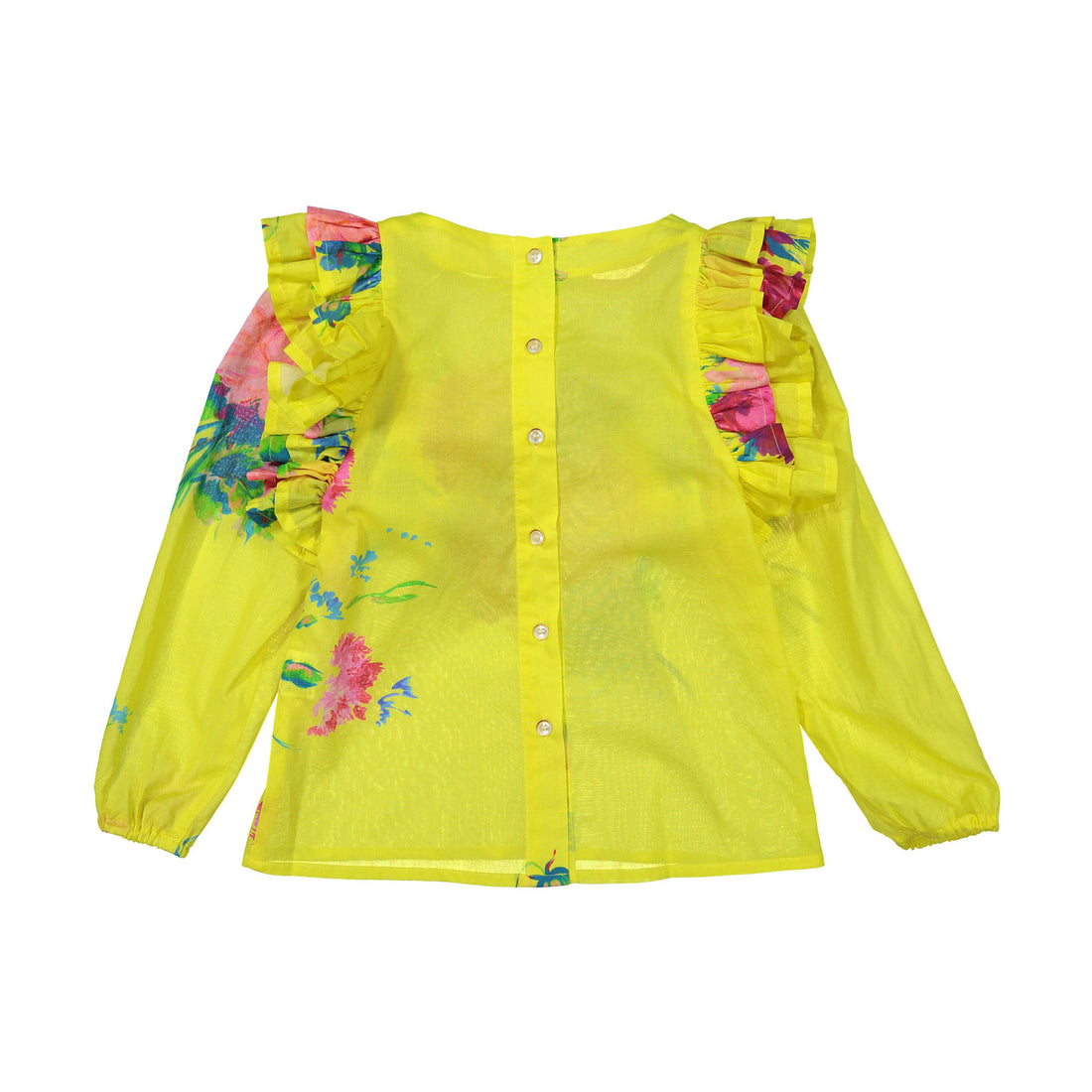 Morley Yellow Floral Lara Blouse