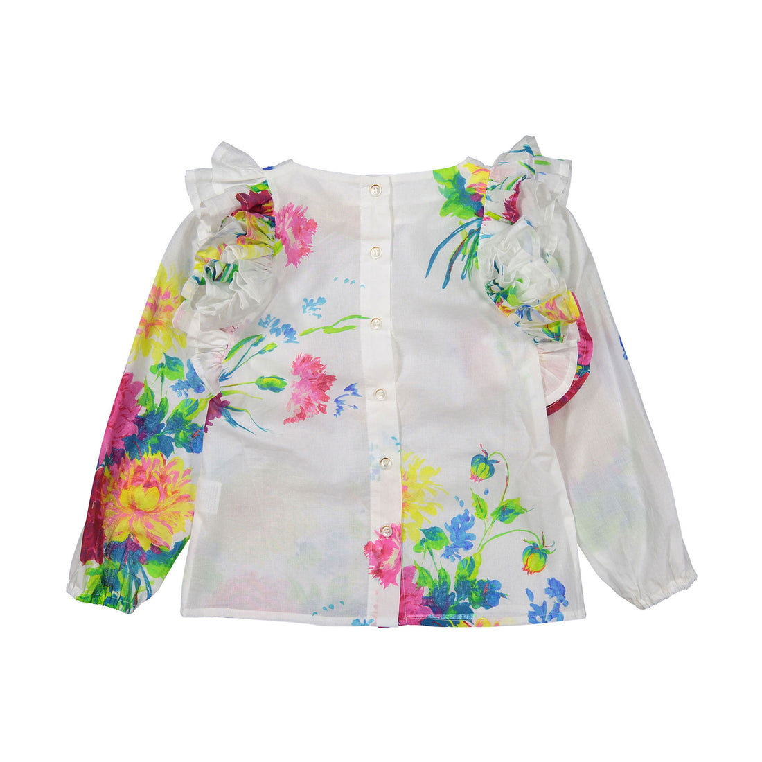 Morley White Floral Larah Blouse