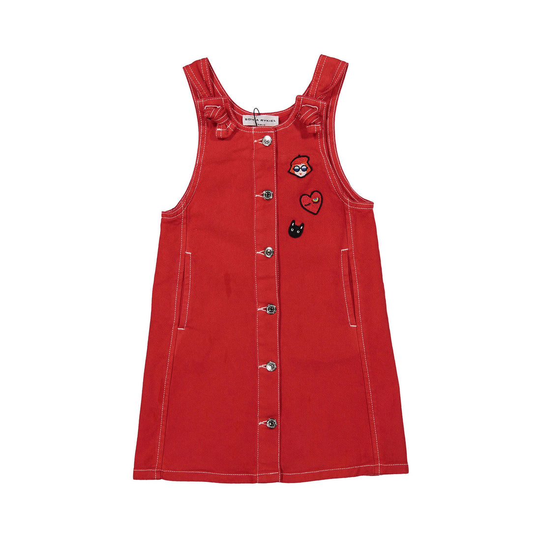 Sonia Rykiel Cherry Emilande Badge Jumper