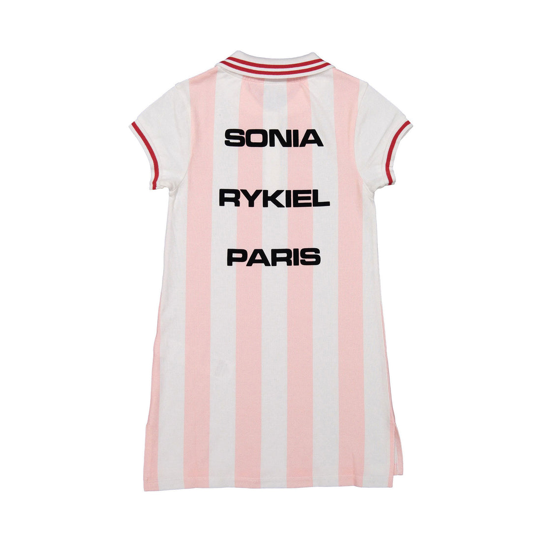 Sonia Rykiel Pink/White Stripe Polo Dress