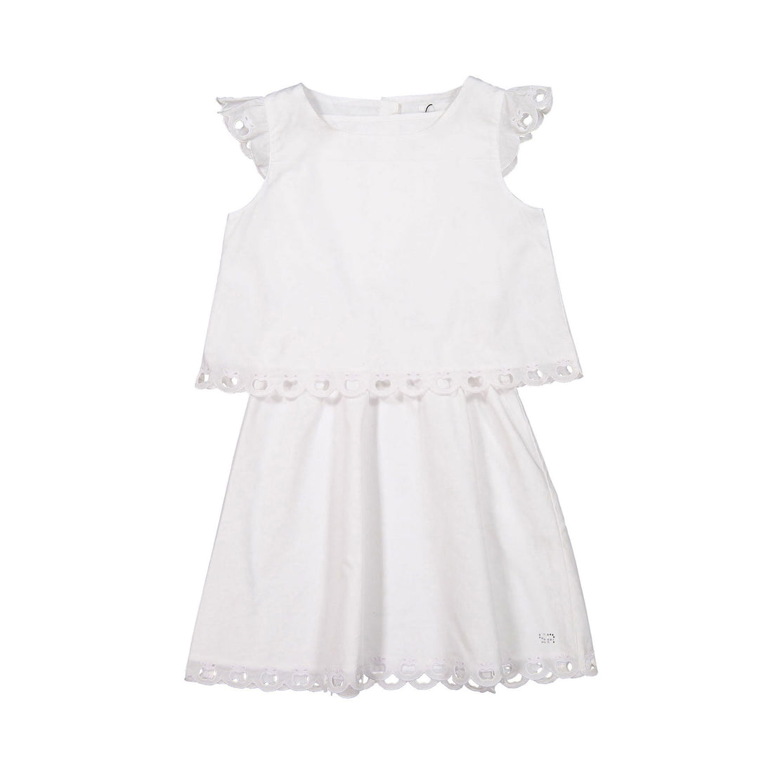 Sonia Rykiel Apple Embroidered Layered Dress
