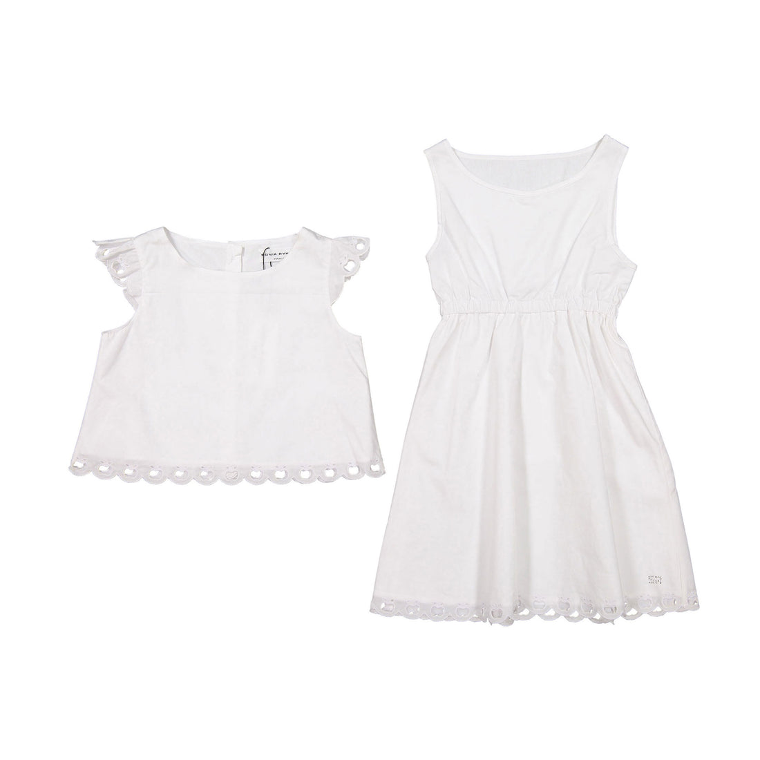 Sonia Rykiel Apple Embroidered Layered Dress