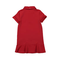 Sonia Rykiel Cherry Estrella Neoprene Polo Dress