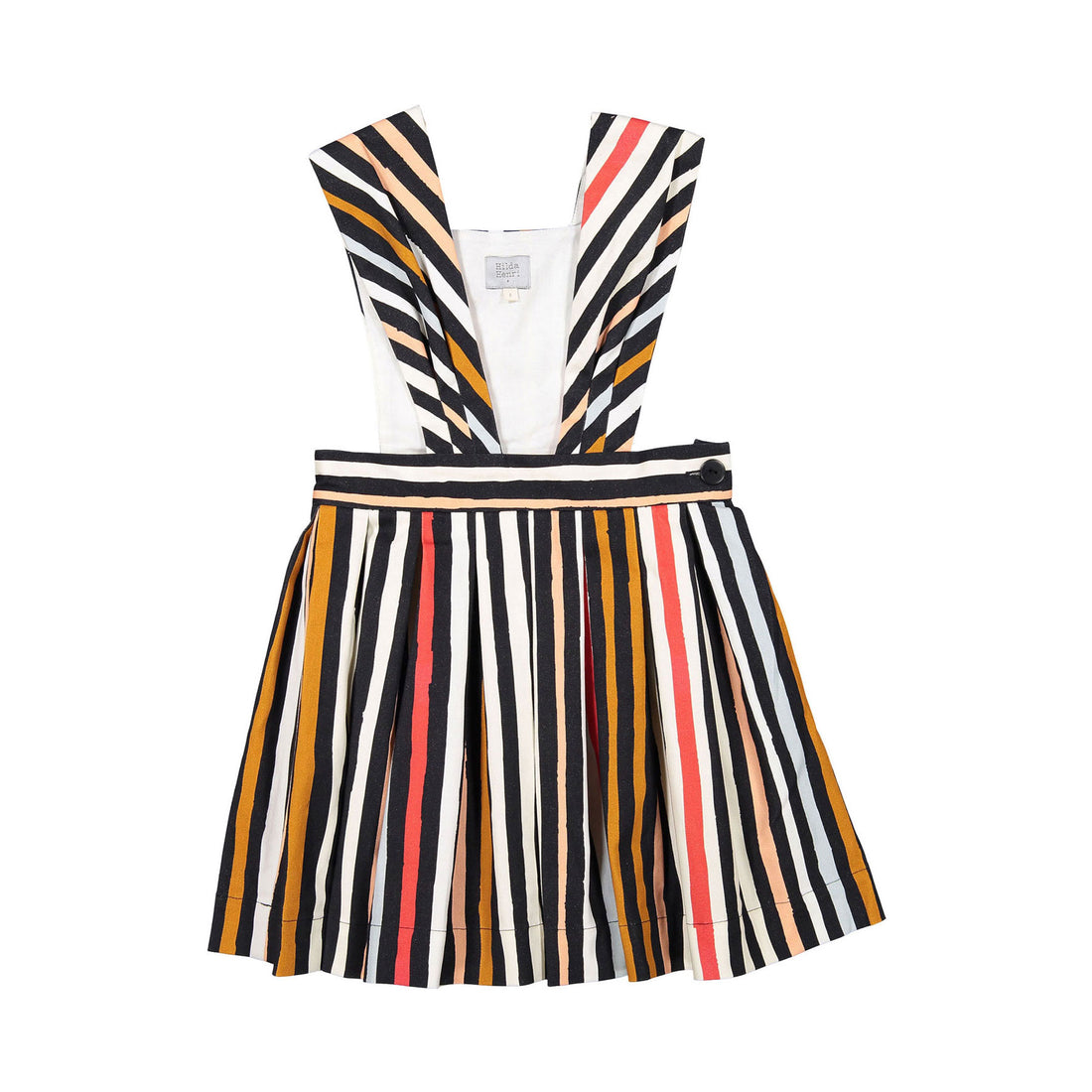 Hilda.Henri Stripes Pinafore Dress